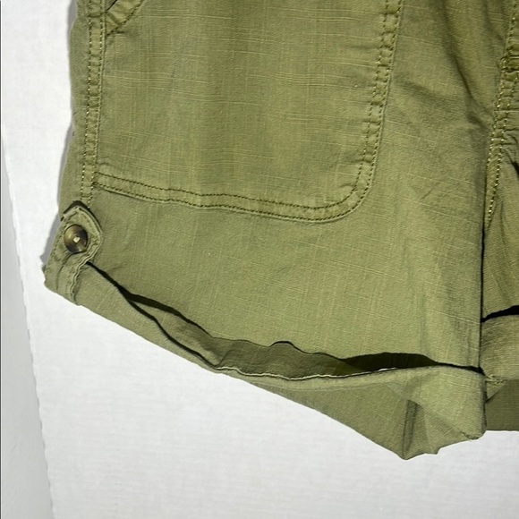 Olive Green Women's Shorts - Picture 6 of 6